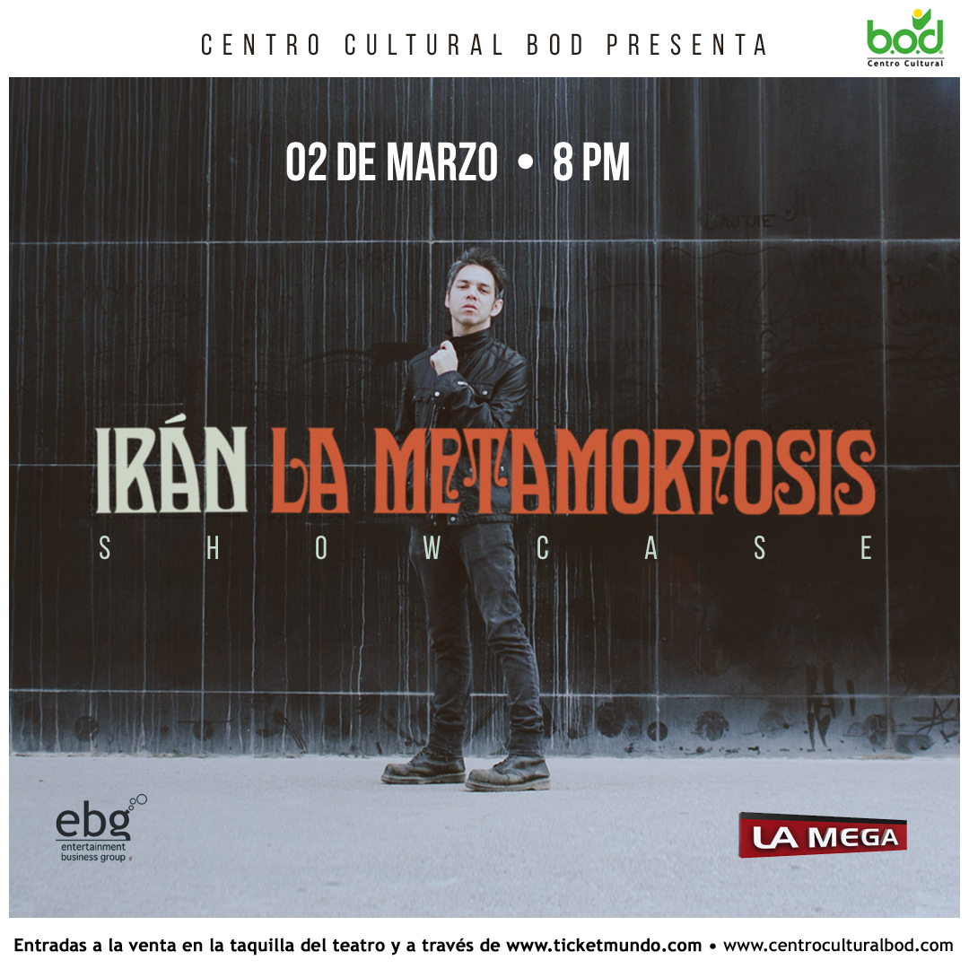 «La Metamorfosis» de Luis Irán tendrá su primer showcase