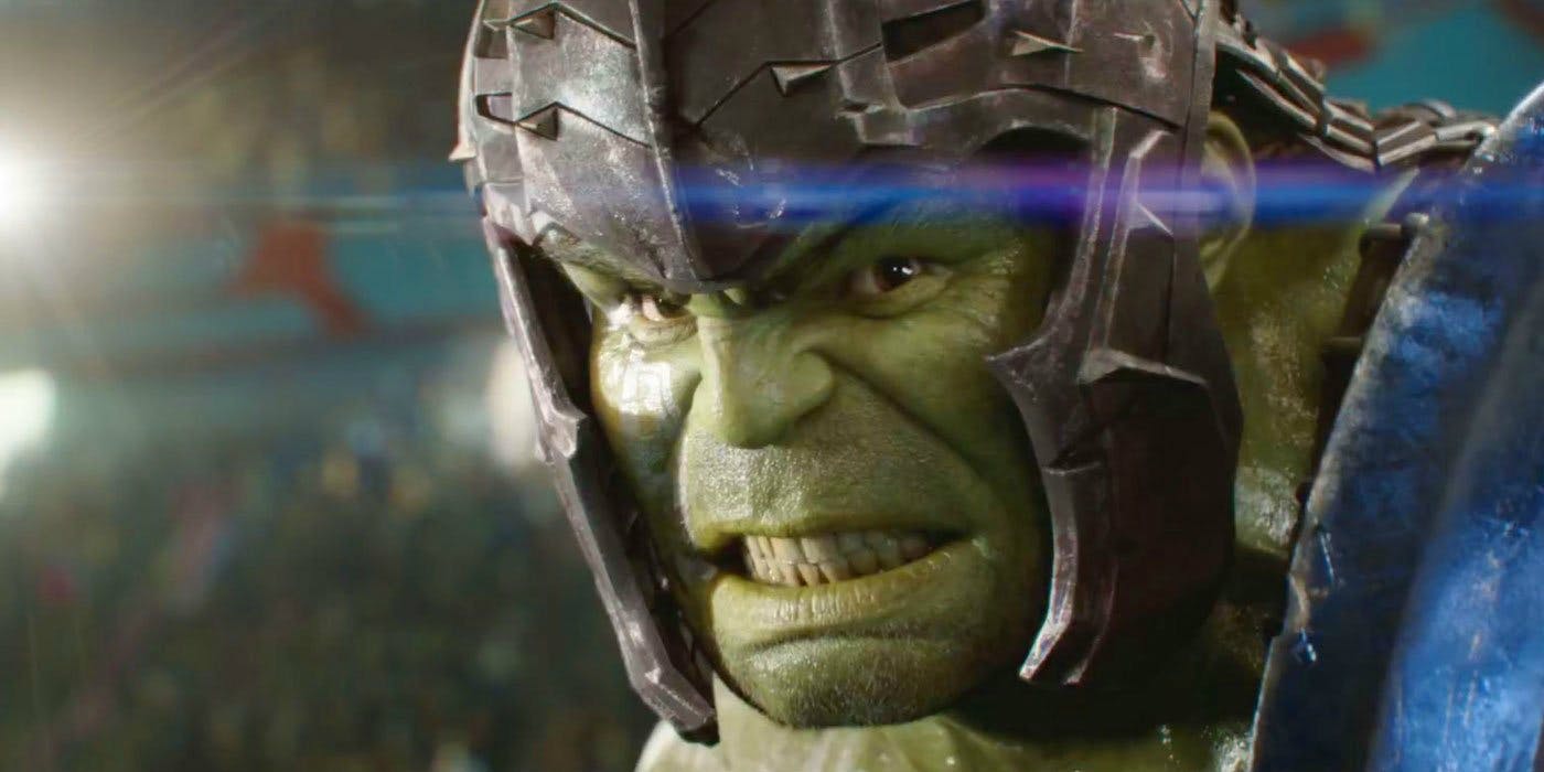 Bruce Bannner ha pasado mucho tiempo como Hulk en el inicio de Thor: Ragnarok